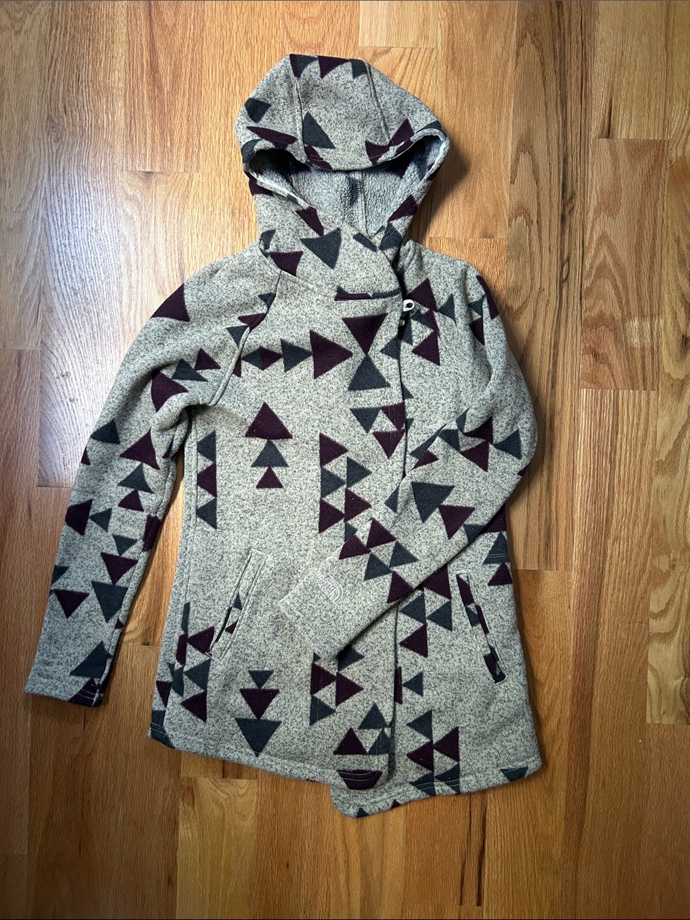 The North Face Coat with Geometric Print